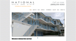 Desktop Screenshot of nationaldeckandstair.net